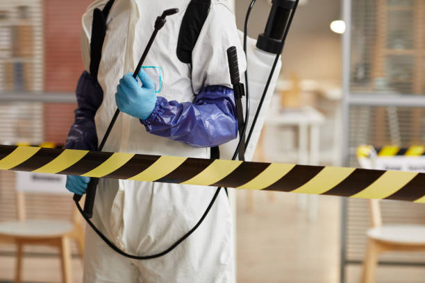 Professional Trauma Scene Cleanup technician working in Manchester, WA